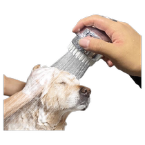 Pet bath nozzle special bathing artifact for dogs and cats shower shower head kitten booster nozzle bubbler ky