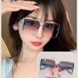 Брендовые солнцезащитные очки на солнечной энергии, 2024 года, защита от ультрафиолета, изысканный стиль