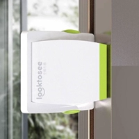 Толкайте дверь замка стекла Движение Дверь Положение Стоп