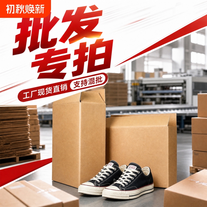 Shoe Box Cardboard Express Delivery Packaging Box Children's Shoes Five-Layer Thickened E-Commerce Special Box Wholesale Corrugated Paper Reinforced Waterproof Shoe Box Cardboard Express Delivery Packaging Box Children's Shoes Five-Layer Thickened E-Commerce Special Box Wholesale Corrugated Paper Reinforced Waterproof