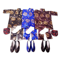 On the first day of October a five-piece set of winter clothes cotton coats trousers hats socks and cloth shoes will be given. Winter clothes Festival sacrificial supplies burning paper for Hades womens shoes for men and women visiting tombs paying homage to ancestors and burning paper for Hades coins.