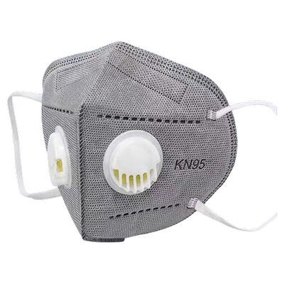 kn95双呼吸阀含活性炭防尘口罩