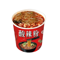 Authentic Chongqing style hot and sour pink sweet potato vermicelli convenient non-fried brewing whole box late night snack instant rice noodles beef