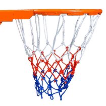 Basketball Net Indoor and Outdoor Basketball Frame Net Bag Extended Bold Basket Net Sun and Rainproof 2 Pack Standard Basket Net