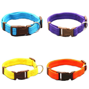 Streak-proof medium and large teddy golden retriever pet products collar