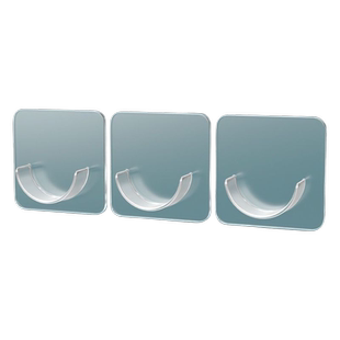 伸缩杆托免打孔窗帘杆固定座器横杆门帘杆挂夹挂钩支架配件墙上