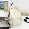 White backpack, overall, pendant