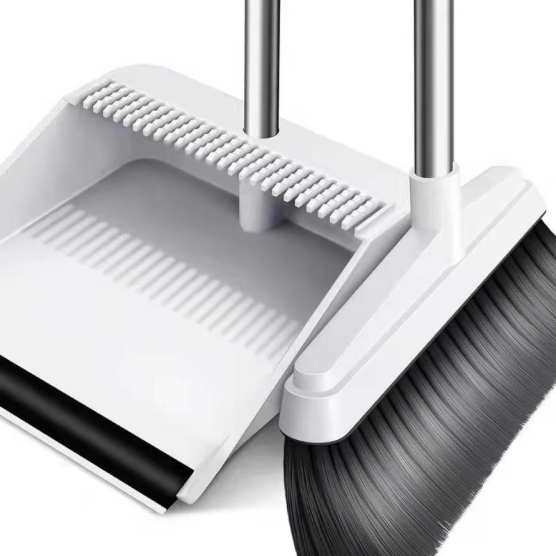 ほうきとちりとりのセットの組み合わせ 家庭用ほうき 柔らかい毛の掃きほうき ちりとり スクレーパー 掃除用収納用品