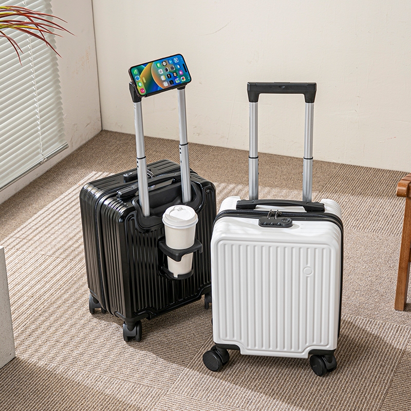 14inch Luggage Suitcase for Low-Cost Airlines, Lightweight Password-Protected Travel Suitcase, Carry-On Suitcase with Universal Wheels for Air Travel