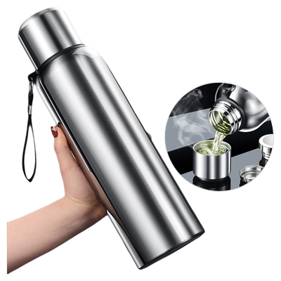 全钢304不锈钢保温杯男女泡茶杯大容量1000ml水壶便携大号水杯子