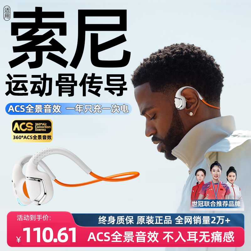 Bone Conduction Bluetooth Wireless Headphones Original Official Swimming Movement Running Waterproof Special Hanging Ear Noise Reduction-Taobao