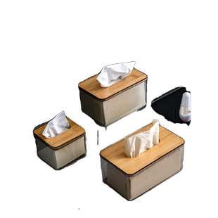 透明纸巾盒客厅抽纸盒家用轻奢茶几收纳盒厨房桌面餐巾纸盒子高级