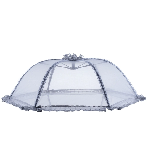 Fanfang Flutter Cover Cover Cover складной доставка стола стола с пищевой едой пищевая пыль пыли зонт овощи овощи