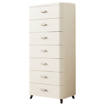 Drawer storage cabinet home living room storage cabinet multi-layer simple storage cabinet Japanese style bedroom bedside table width