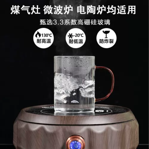 Стеклянная чашка для домашнего ремня для питья чашка.