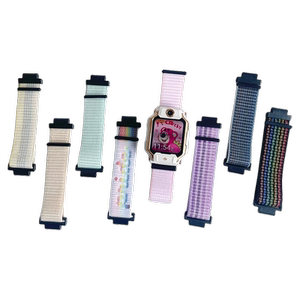 运动尼龙适用小天才电话手表Z9/Z10表带Z8配件Z7/Z6A/Z1/Q1A/Q2A魔术贴少年版D3Z6儿童表带D2保护壳通用