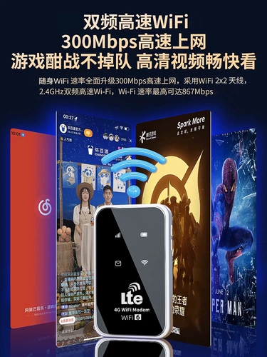 Direct Wicker Wi -Fi2024 Новая беспроводная мобильная мобильная портативная точка горячей точки 4G общенациональная сеть общего широкополосного транспорта.