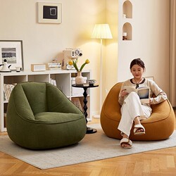 Bean Bag Sofa Single Accessible Luxury ins Floor Small Apartment Living Room For Home Bean Bag Bean Bag Sofa Casual Recliner