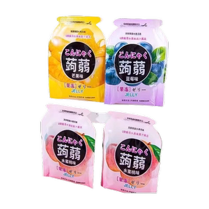 果冻蒟蒻果冻布丁健康小零食品可吸果冻