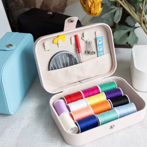 Комплект иглы и резьбы для бытовых швейных ручных инструментов Студент общежитие портативная игла и резьба многоцветная высококачественная хранение