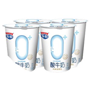 东方多鲜庄园酸奶 0+原味酸奶160g*12杯装 风味发酵原味浓稠瓶装