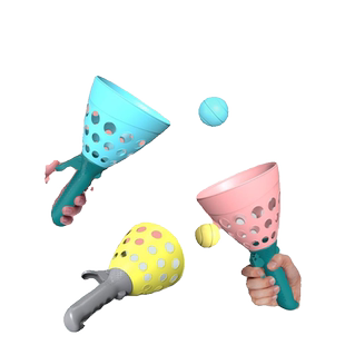 亲子互动抛接球训练专注力玩具儿童益智弹射球对接球男室内运动