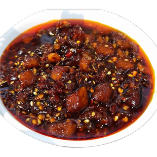 贵州特产脆哨油辣椒酱油泼辣子下饭菜脆臊子拌粉拌面香辣瓶装辣酱