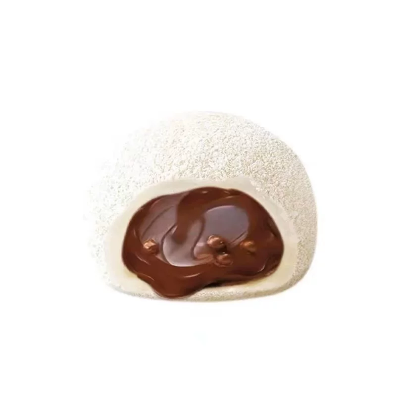 Новый сет красный закусочный кокос кокосовый шоколад шоколадное сэндвич снежный луч пух клецки из липкого риса