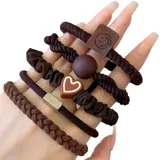 Хвостик, элитная эластичная прочная резинка для волос, чехол, аксессуар для волос, новая коллекция