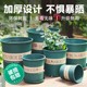 Flower pot 2024 plastic resin succulent small green radish large gallon potted thickened breathable balcony durable planting desktop