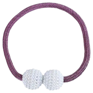 窗帘绑带一对装绑绳窗帘扣环扣绑饰床帘收纳绳磁吸扎束固定磁铁