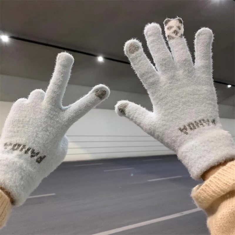 韩国ins风可爱学生百搭点点手套🧤适合哪些人群?2026冬季潮流解读