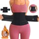 misthin fitness shaping belt restraint girdle shaping sports body shaping belt waist protector belly belt waist tummy belt