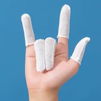 Средний рукав для пальцев с чистым хлопком