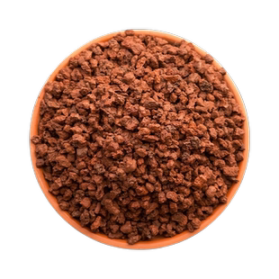 天然火山石颗粒红火山岩底砂多肉兰花石鱼缸专用营养土滤材铺面石