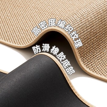 Kitchen floor mats, non-slip, oil-proof, waterproof carpets, washable and wipeable household strip mats, stain-resistant door mats, absorbent foot mats