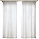 Phantom gauze curtain gauze curtain light-impermeable ຫ້ອງດໍາລົງຊີວິດ balcony ຫ້ອງນອນ bay window gauze curtain ສີຂາວ 2024 gauze ໃຫມ່