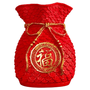 特大号树脂花瓶单卖开业乔迁摆件结婚客厅装饰品招财进宝创意瓶子