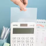 Прозрачная удобная наклейка.