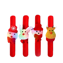 Christmas snap ring Christmas decorations LED with lights snap ring luminous bracelet holiday party ktv supplies