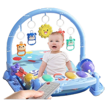 Extra large remote control rechargeable newborn baby toy sound and light pedal piano fitness stand 0-1 year old baby artifact puzzle