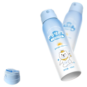 水晶防晒喷雾霜女男士身体防嗮防紫外线120ml学学生军训通用spf50