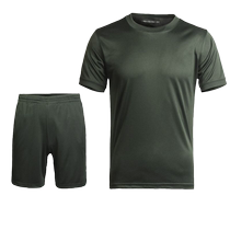 3543 olive green physical training clothing T-shirt mens short-sleeved sports breathable short-sleeved summer quick-drying physical fitness clothing