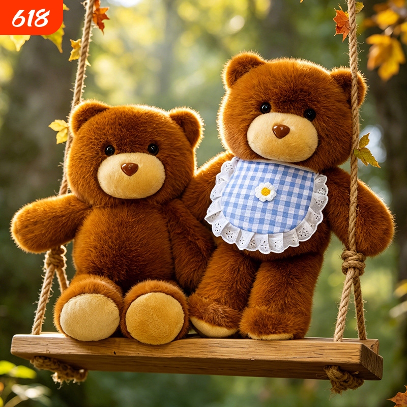 New Running Bear Doll, Running Animal Series Toy, Cute Bear Plush Toy, Sleeping Pillow New Running Bear Doll, Running Animal Series Toy, Cute Bear Plush Toy, Sleeping Pillow
