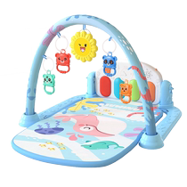 Pedal piano newborn baby toys 0-1 years old fitness stand early education puzzle male and female baby 3-6 months gift
