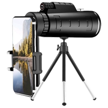 40X60 monocular telescope high-definition high-power low-light non-night vision with compass outdoor for taking pictures with mobile phone