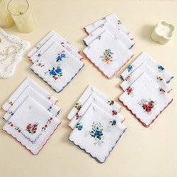 Women's pure cotton men's and women's handkerchief pure women's small square towel to wipe sweat Chinese Ancient Style carry-on sweat-absorbent old-fashioned thin pure cotton handkerchief cloth