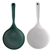 New upgrade thickening deepens large number leakage spoons high temperature resistant household kitchen filter Noodles Dumplings Food Grade Drain