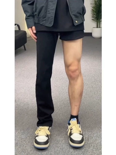 Ретро летние черные джинсы, штаны, в американском стиле, по фигуре, облегающий крой