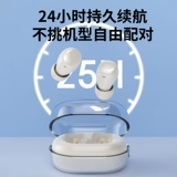 Беспроводная проводная Bluetooth-гарнитура 2025 года, новая полувкладыш с шумоподавлением во время сна, подходящая для Apple 𬞟Sports Fruit Lady, сверхдлительное время автономной работы